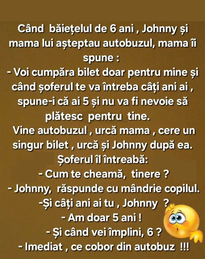 BANCUL ZILEI | Mama lui Johnny