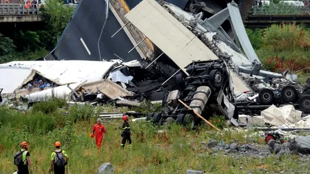 Camionul condus de șoferul român care a murit în 2018, atunci când s-a prăbușit pe podul Morandi, era plin cu droguri. Mafia a vrut să recupereze TIR-ul