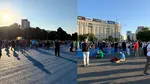 Protest în Piața Victoriei. În jur de 200 de persoane au venit să-și strige nemulțumirile față de justiție