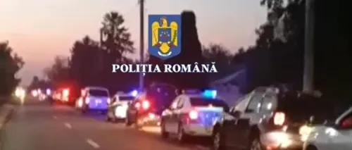 VIDEO | Polițiștii fac peste 20 de percheziții la persoane bănuite că au furat curent electric. Un cunoscut lăutar din Clejani este dus la audieri