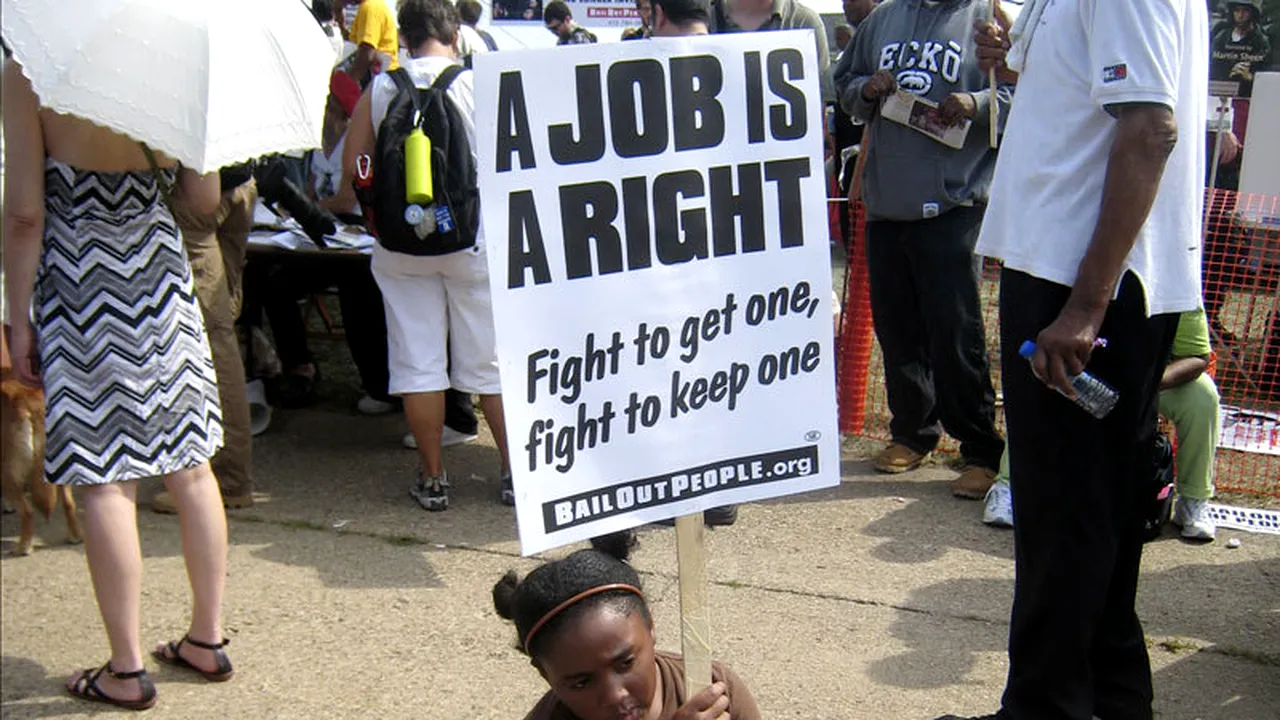 Creșterea numărului de angajați din SUA a încetinit puternic în august, dar rata șomajului a scăzut la 8,1%