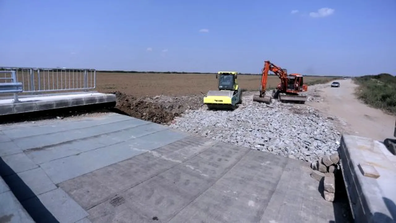 Unul dintre cel mai importante drumuri din România, lărgit la 4 benzi cu bani europeni