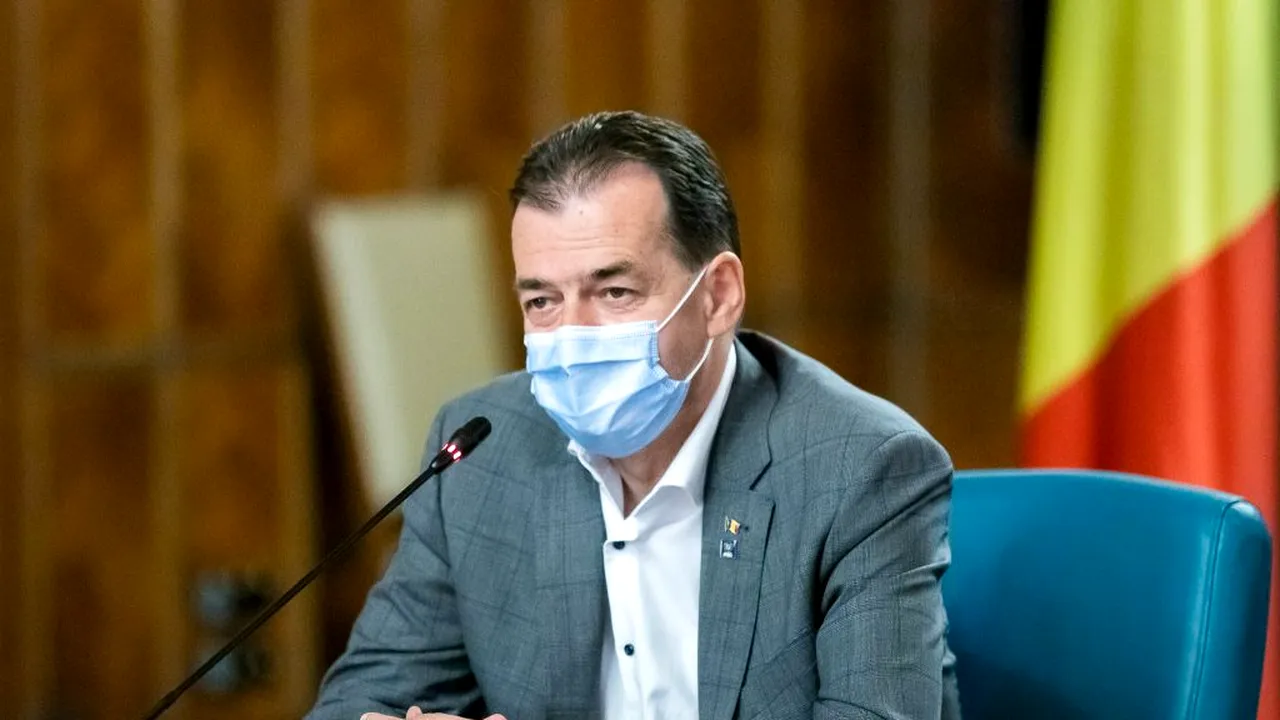 Ludovic Orban, prima ședință de Guvern după ieșirea din izolare: „Recomand o creștere a efectivelor care operează în civil/Nu trebuie să intre oricine în ATI”