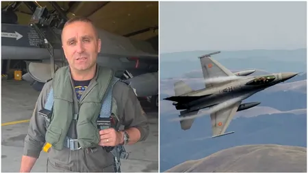 Un pilot român de F-16 explică de ce poate dura peste o oră doborârea unei drone