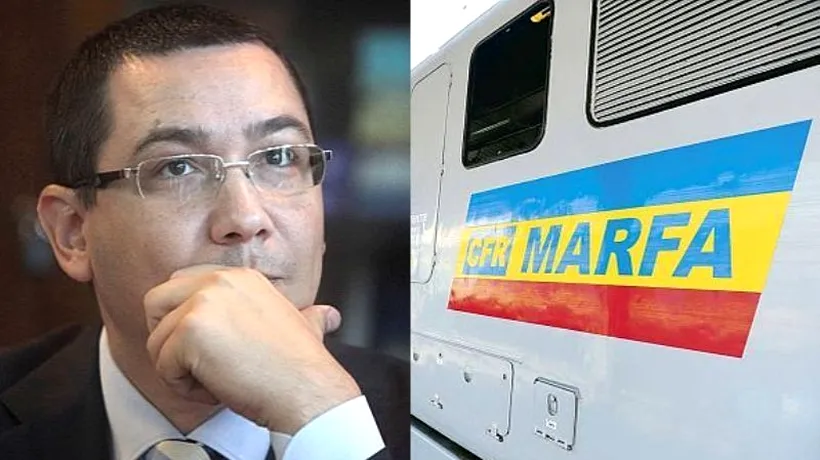 Ping-pong între Palate cu privatizarea CFR Marfă. Ponta: În 60 de zile, trebuie semnat contractul. Dacă CSAT se opune, nu semnăm

