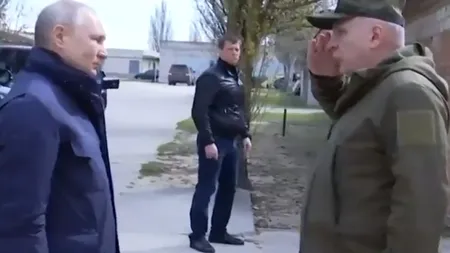 VIDEO Vizită surpriză a lui PUTIN în sudul Ucrainei. Comandanții l-au informat despre situația din teritoriile anexate ilegal în 2022