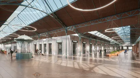 Cum va arăta Gara de Nord din București după modernizarea de 500 de milioane de lei