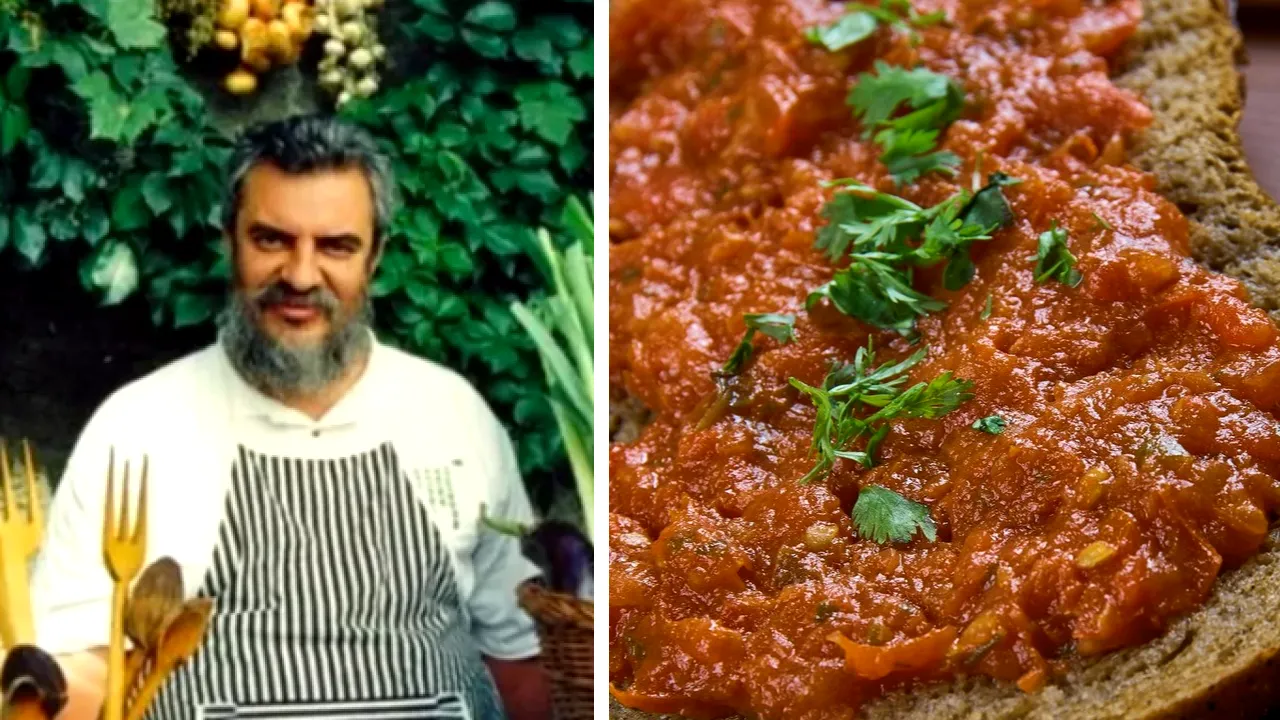 Rețeta de ZACUSCĂ a lui Radu Anton Roman. Secretul ordinii de gătire a legumelor va da gustul autentic românesc de odinioară