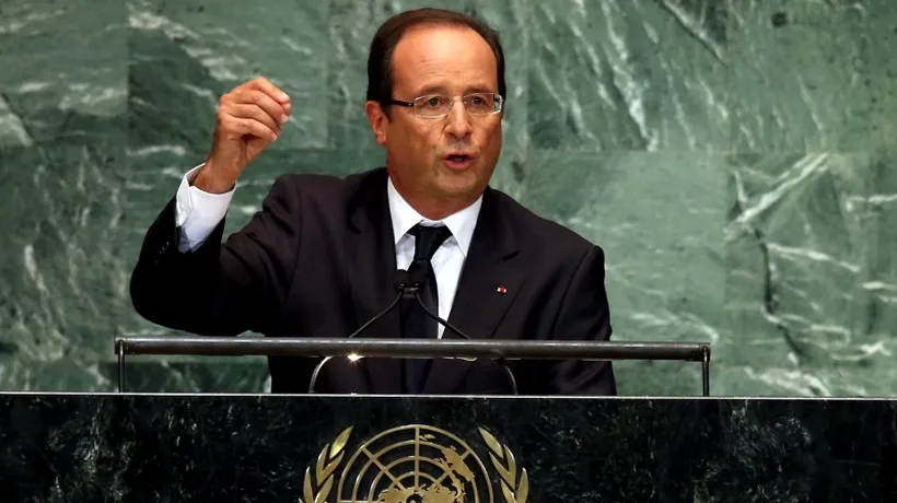 Francois Hollande denunță intervenția inacceptabilă a Iranului în Siria
