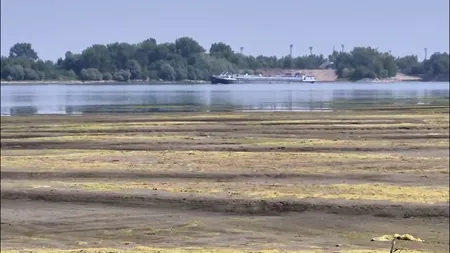 Debitul Dunării a crescut ușor, însă rămâne mult sub media multianuală a lunii septembrie