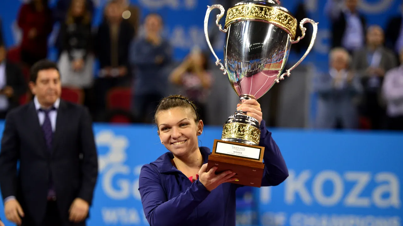 Simona Halep a câștigat finala turneului de la Sofia și a ajuns numărul 11 mondial