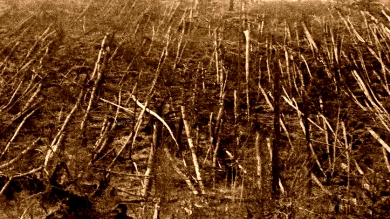 Un mister nedezlegat de un secol. Ce a provocat explozia de o mie de ori mai puternică decât bomba de la Hiroshima? 