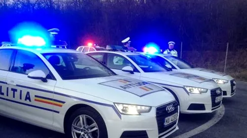 Cum arată flota de lux a Poliției Române 