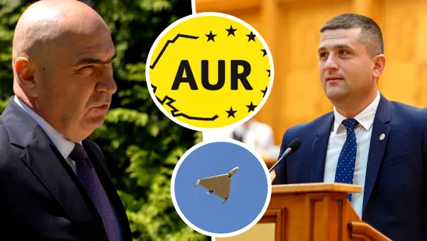 AUR răspunde atacurilor actualei puteri după ce a fost învinovățită de accidentul cu drona