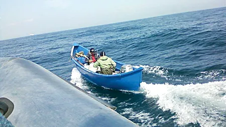 Șapte migranți din Afganistan și Sri Lanka și călăuza lor ucraineană au fost prinși în Delta Dunării