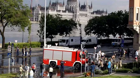 Dunărea a atins un nivel record de 8,90 metri la Budapesta și nu se mai așteaptă creșteri