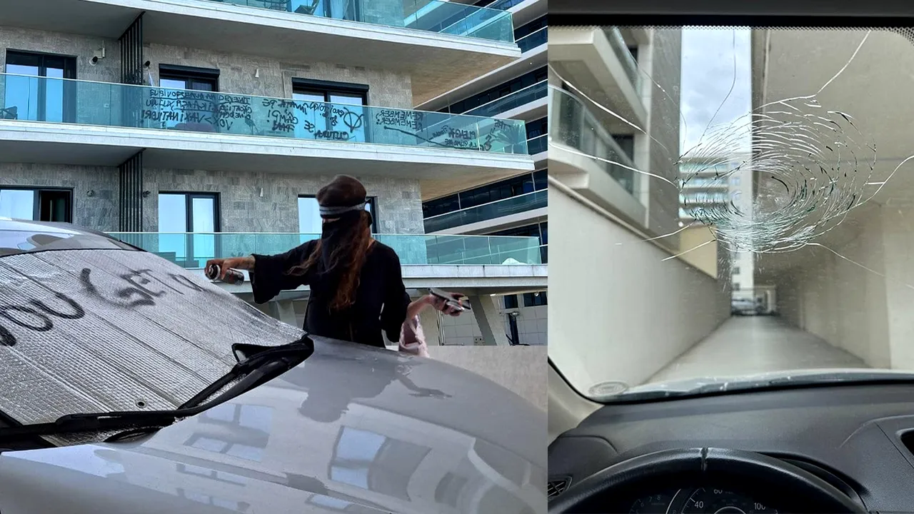 Refugiată din Ucraina, hărțuită și TERORIZATĂ de o vecină, în Năvodari: „Mi-a zgâriat mașina cu tocurile” / Reacția Poliției