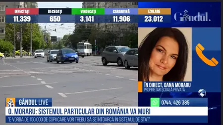 GÂNDUL LIVE. Antreprenor: Sistemul particular de învățământ din România va muri după această perioadă. Nu înțelegem cum sunt părinții asigurați că situația se va îmbunătăți în luna septembrie