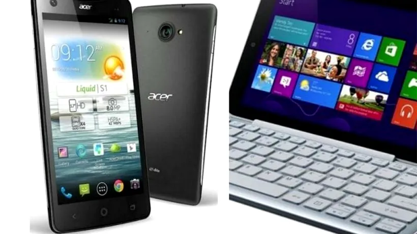 COMPUTEX 2013. Acer a lansat o tabletă de 8,1 inci și un smartphone de 5,7 inci