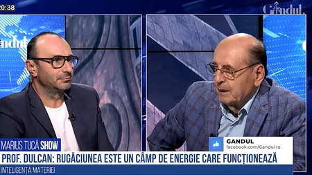 VIDEO Prof. dr. Dumitru Constantin Dulcan: „Rugăciunea este un câmp de energie care funcționează. În momentul acela, noi trimitem un gând - gândul este o forță. Fervoarea, intensitatea rugăciunii, contează enorm”