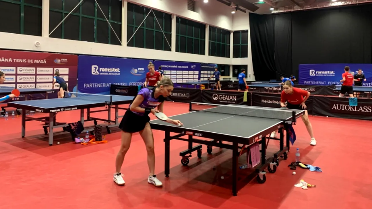 Românii de la tenis de masă vor aurul EUROPEAN. Când începe turneul și care e componența delegației „tricolore”