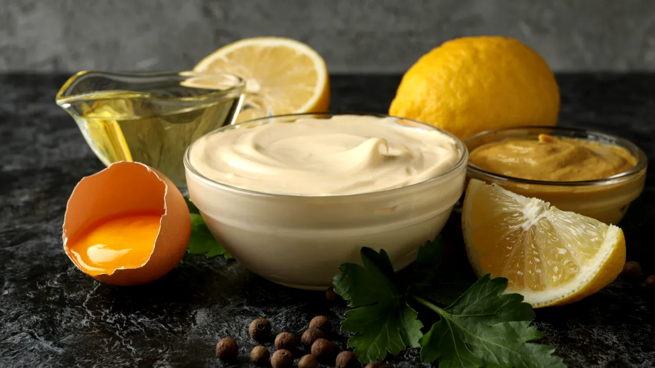 Ingredientul care face maioneza să NU se taie. Costă câțiva lei și te salvează în bucătărie