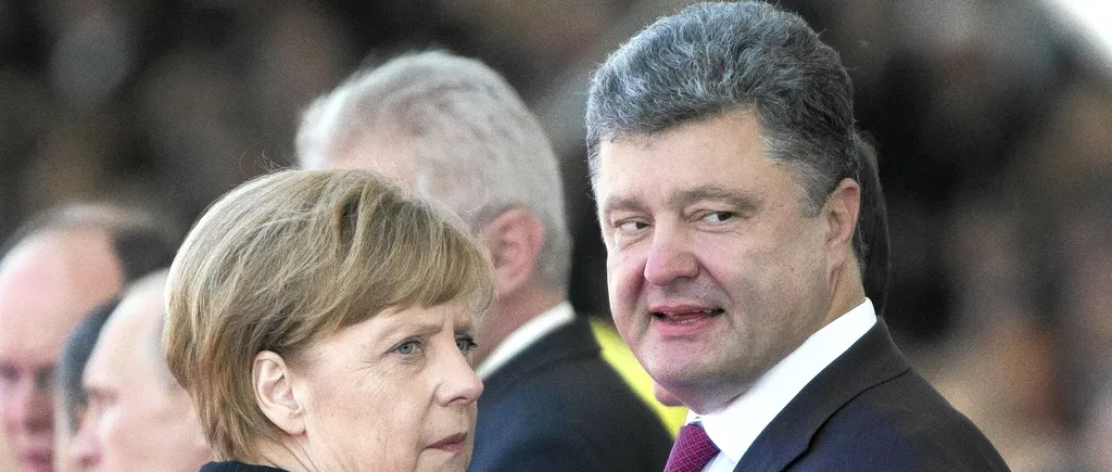 Angela Merkel, PĂCĂLITĂ de doi farsori ruși care s-au dat drept fostul președinte al Ucrainei, Poroșenko. Cum a reacționat fostul cancelar al Germaniei