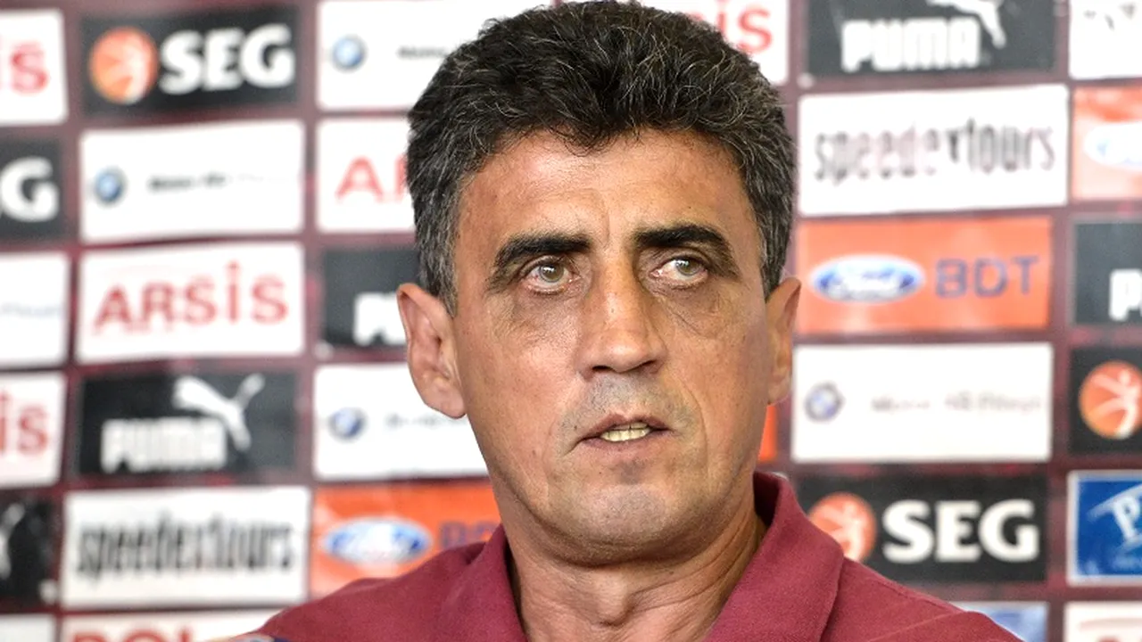 Marian Rada a fost demis din funcția de antrenor al FC Rapid. Cine va prelua echipa