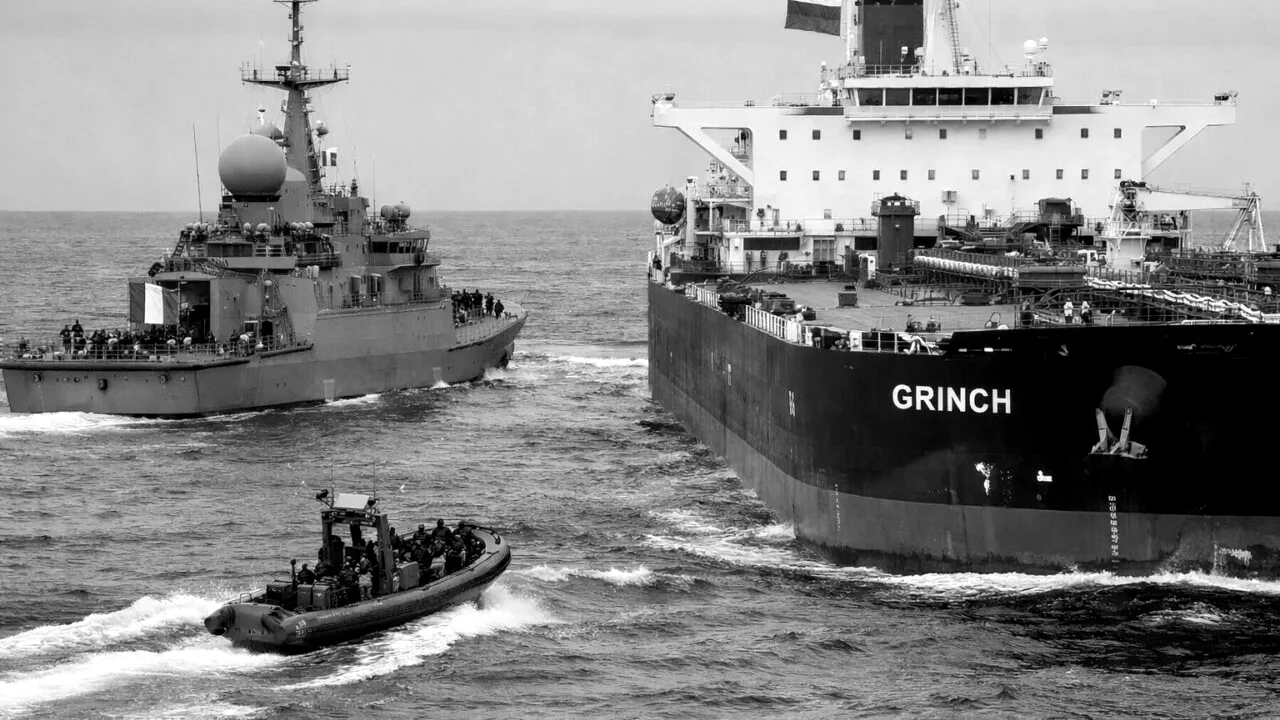 Franța a eliberat petrolierul Grinch, suspectat că face parte din „flota fantomă a Rusiei”.Proprietarul a plătit o amendă de „câteva milioane de euro”