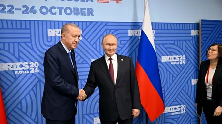 Rusia și Turcia doresc o cooperare durabilă pentru soluționarea CONFLICTELOR regionale/ Putin insistă asupra „securității navigației” în Marea Neagră