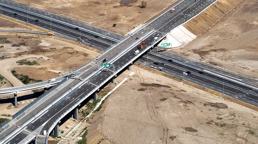 Autostrada de Centură se unește cu Autostrada Soarelui/Ultimii 10 km de drum vor fi dați miercuri în folosință