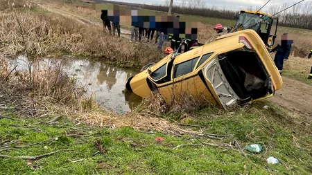 Un pădurar din Dolj a murit după ce a intrat cu mașina într-un canal