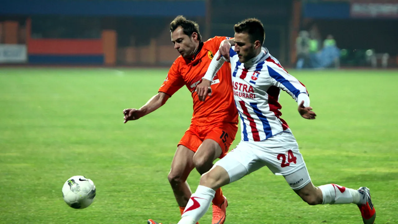 CUPA ROMÂNIEI. Oțelul Galați a învins Ceahlăul, scor 2-0, și s-a calificat în semifinalele