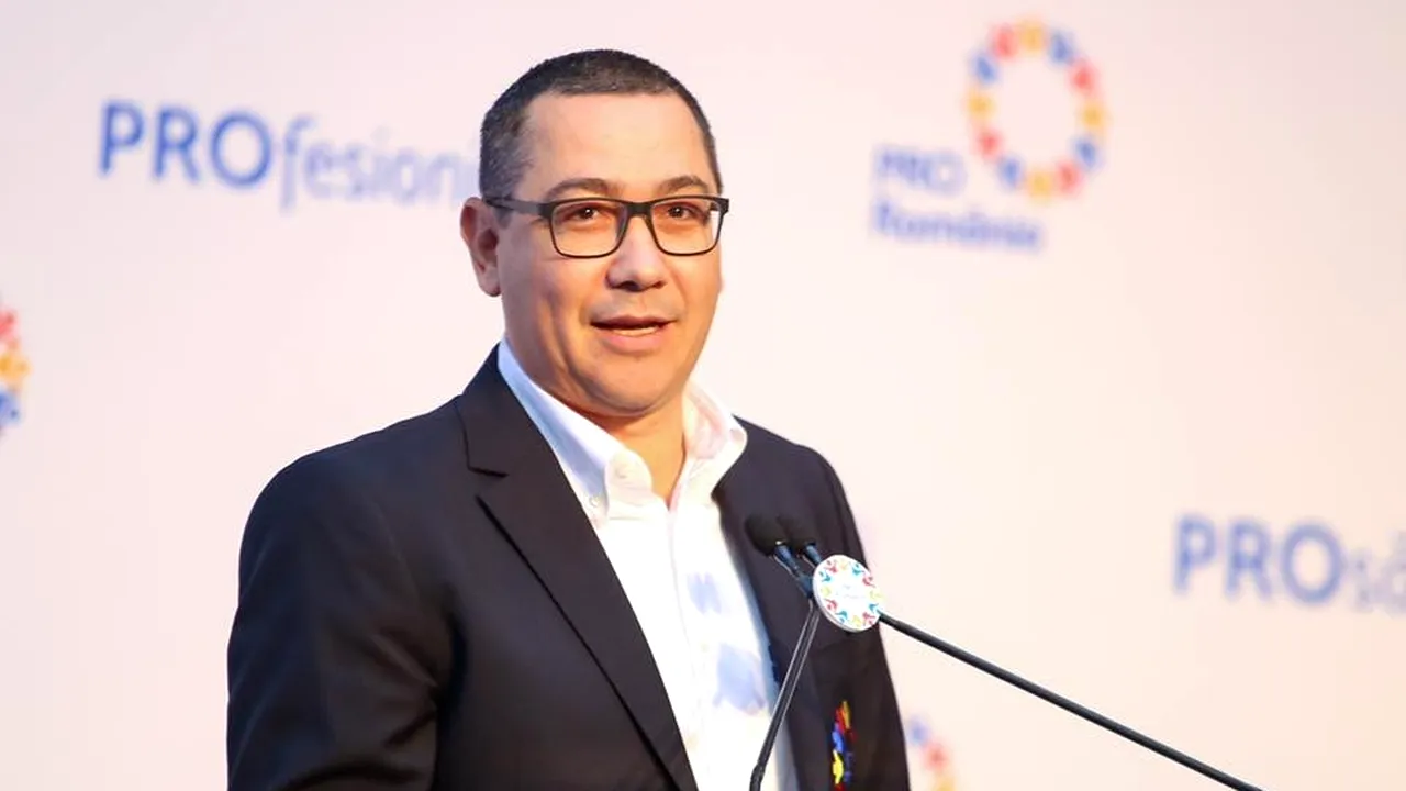 Victor Ponta, la Convenția Națională a Pro România: 
