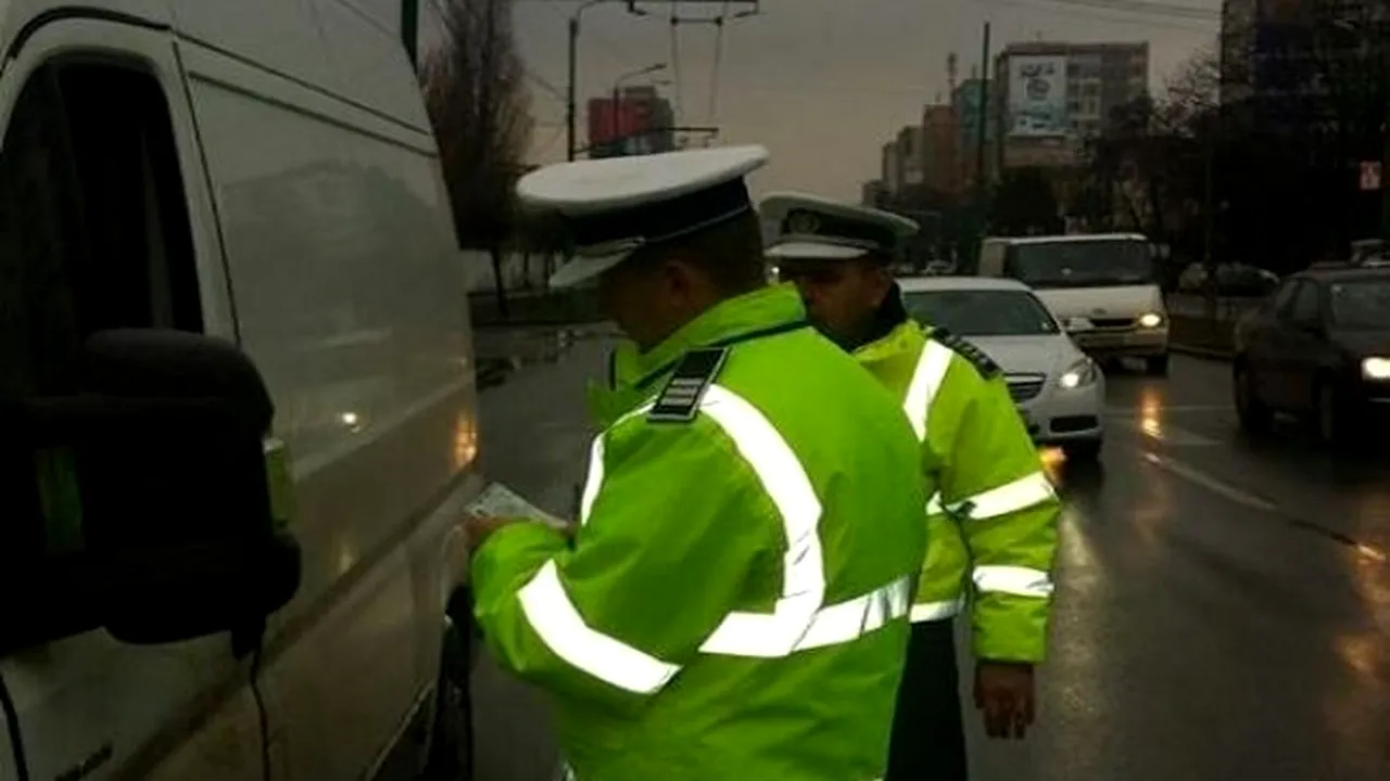 Ce surpriză au avut polițiștii botoșăneni, după ce au oprit o dubă cu numere de Spania
