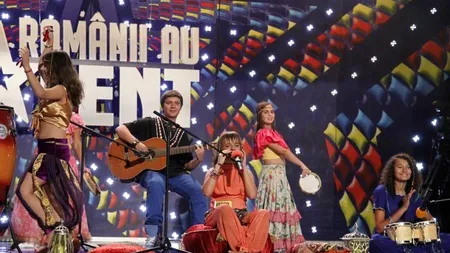 ROMÂNII AU TALENT. Roxana Atofane, eleva care suferă de boala oaselor de sticlă, a convins juriul cu melodia Gypsy, a Shakirei