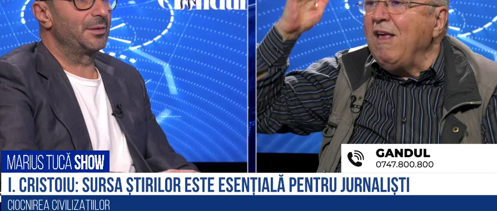 VIDEO Ion Cristoiu: „Niciodată o sursă de opoziție, nu e sursă credibilă. Eu nu pot să iau declarația de acolo pentru că e dușmanul lui Putin”