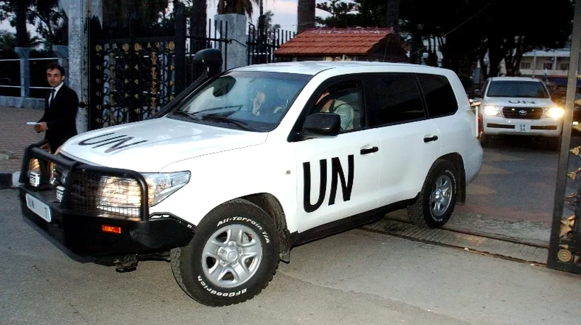 Cinci ofițeri români au plecat către Siria, în misiunea de monitorizare a ONU