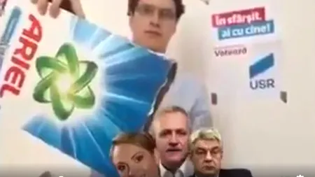 VIDEO. ”Sunt Ariel, coadă de purcel”. Cum se promovează un membru USR pentru Consiliul General al Capitalei