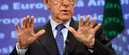 Premierul Mario Monti declară că Italia nu are nevoie de un PLAN DE SALVARE
