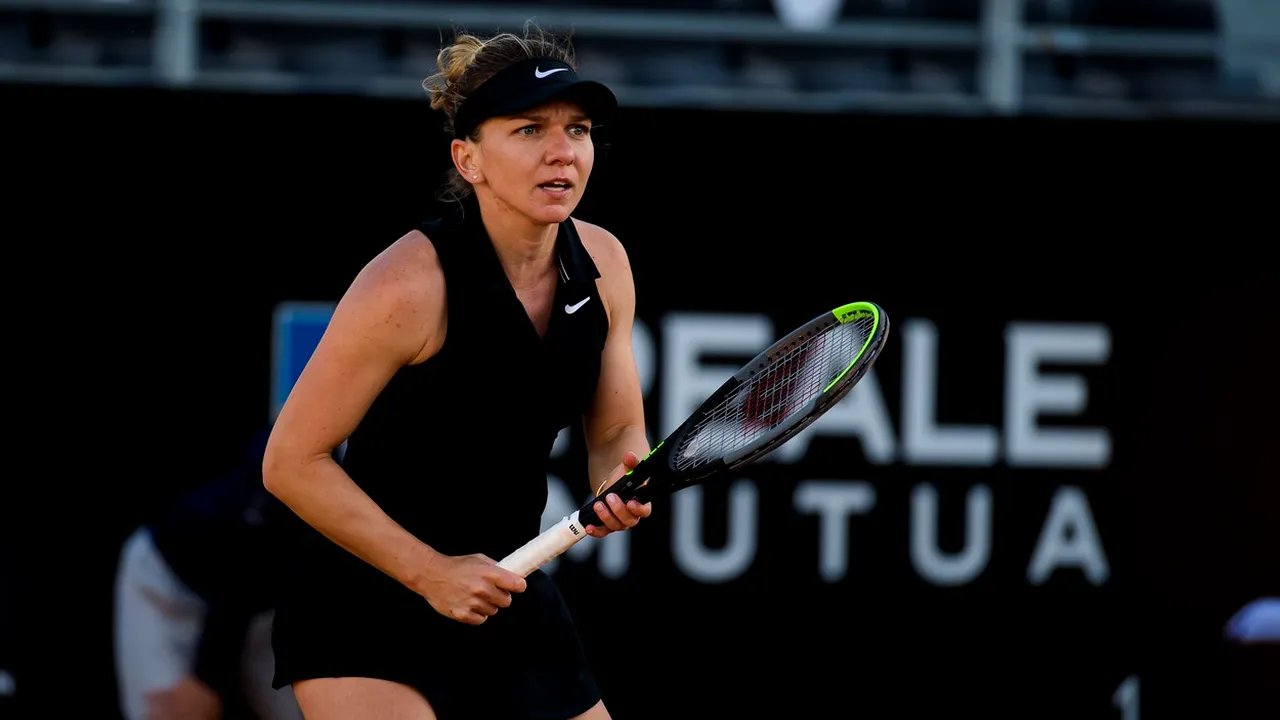 Simona Halep a anunțat diagnosticul care a făcut-o să abandoneze meciul cu Kerber la turneul de la Roma