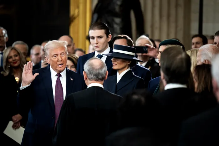 Depunerea jurământului de către Donald Trump pentru cel de-al doilea mandat ca președinte al SUA 