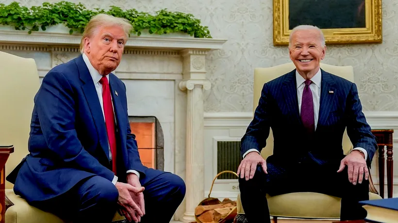 Donald Trump a REVENIT la Casa Albă pentru a se întâlni cu Joe Biden. Începe tranziția către al doilea mandat al republicanului