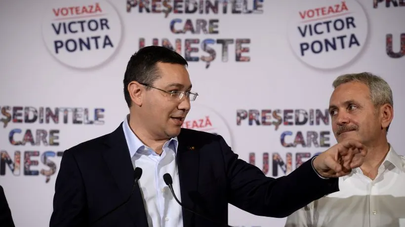 Dragnea, mesagerul victoriei lui Ponta în Republica Moldova: „E la o diferență de 10 procente sau mai multe de Iohannis