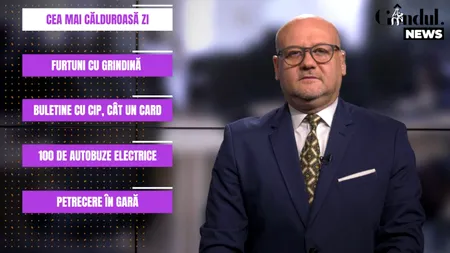 GÂNDUL NEWS. Temperaturi-record în România! A fost înregistrată cea mai călduroasă zi din an