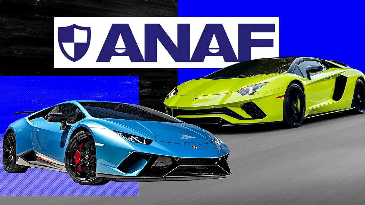 Scandalul „Lamborghini”. „Cursă” în instanță între ANAF și o firmă din Hunedoara. Bolizi de lux, folosiți în Franța de un pilot de raliuri