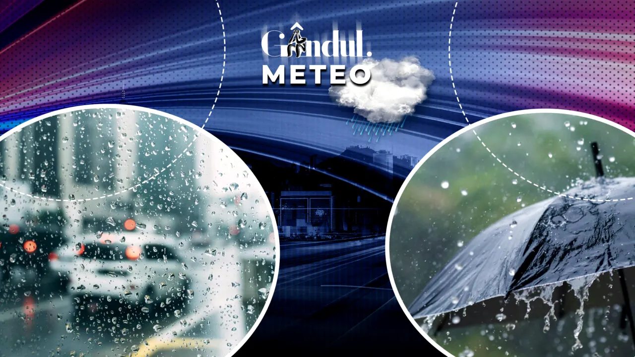 Când scăpăm de ploi și frig? Prognoza detaliată de la ANM, în exclusivitate pentru Gândul