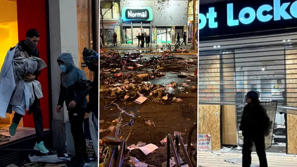Protestele față de scumpiri au zguduit Franța. Magazinele brandurilor de lux au fost sparte și golite de hoți