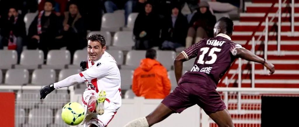 Adrian Mutu a marcat două goluri în victoria lui Ajaccio, scor 3-1, cu Olympique Lyon