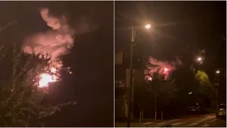 Incendiu de proporții în Sectorul 1 al Capitalei. A fost emis RO-Alert